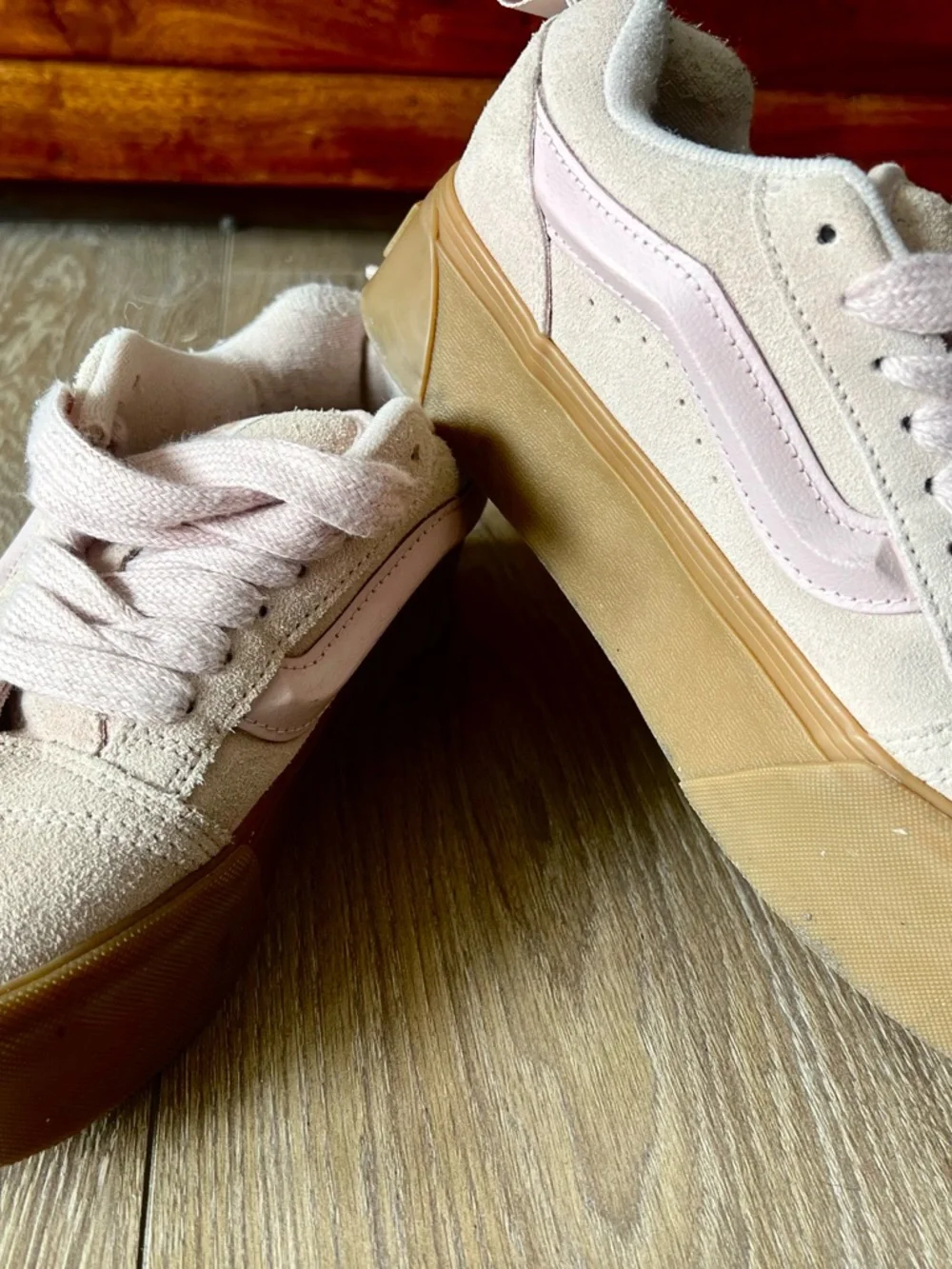 Vans Knu Stack Woman Pink Sneaker - Picture 5 of 6